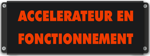 Afficheur Lumineux Accelerateur en fonctionnement