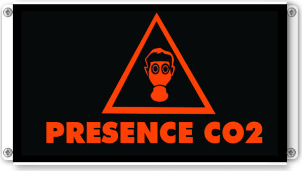 afficheur lumineux de signalisation Presence CO2 pictogramme lumineux
