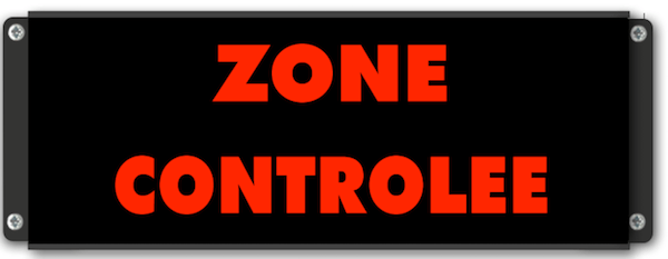 Afficheur lumineux zone controlee